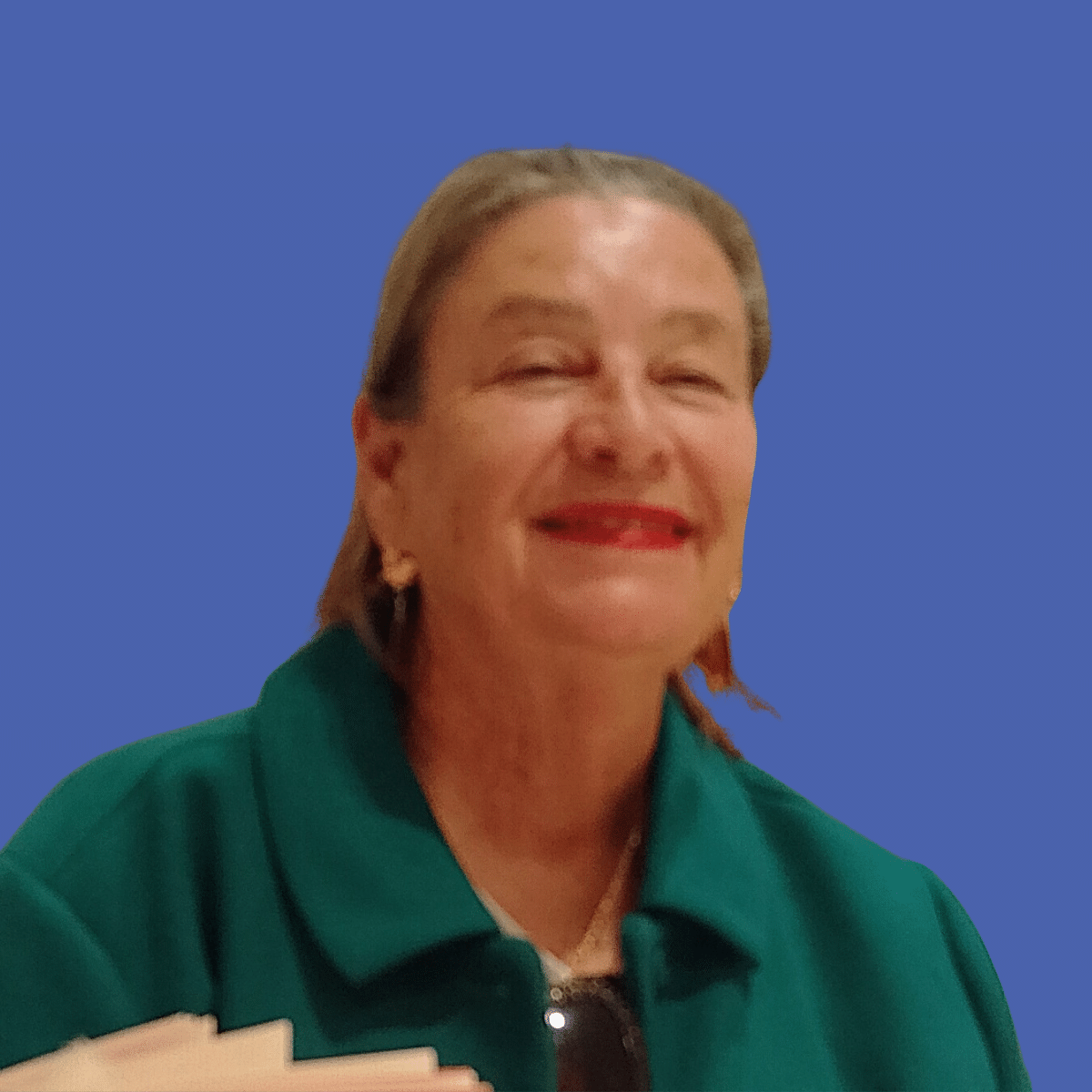 A head and shoulders profile photo.
